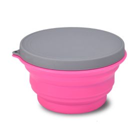 Portable And Easy To Clean Microwaveable Lunch Box Food Silicone Foldable Bowl