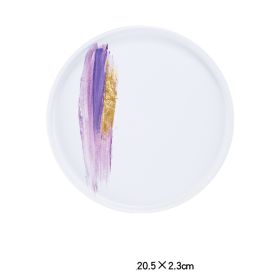 Nordic Personality Simple Ceramic Flat Plate