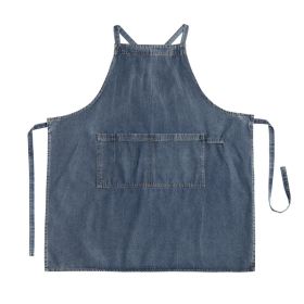 Cotton Thickened Denim Canvas Apron Household Bib