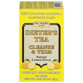 Only Natural Cleansing Diet Tea - Lemon - 24 Bags