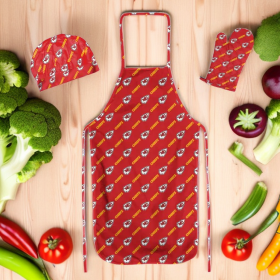 Chiefs 3PC Set - Apron; Mitt; Hat