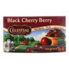 Celestial Seasonings Herbal Tea Caffeine Free Black Cherry Berry - 20 Tea Bags - Case of 6