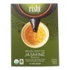 Rishi Organic Green Tea - Jasmine - Case of 6 - 15 Bags