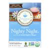 Traditional Medicinals Organic Nighty Night Herbal Tea - 16 Tea Bags - Case of 6