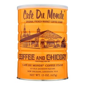 Cafe Du Monde - Coffee - Regular - Case of 12 - 15 oz