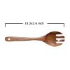 WILLART Kitchen Utensils Set; Wooden Cooking Utensil Set Non-stick Pan Kitchen Tool Wooden Cooking Spoons and Spatulas Wooden Spoons for cooking salad