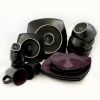 Gibson Soho Lounge Square 16-piece Dinnerware Set