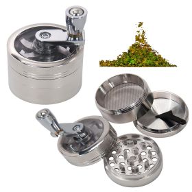 1pc Hand Crank Spice Grinder; Nut And Hard Spice Grinder For Nutmeg Ginger Rock Salt And Peppercorn