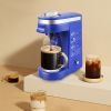 CHULUX Single Serve Coffee Maker KCUP Pod Coffee Brewer;  Single Cup Coffee Machine Mini 3 in 1 for K CUP Ground Coffee Tea Filter