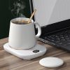 Electric Coffee Mug Warmer for Desk Auto Shut off USB Tea Milk Beverage Cup Heater Heating Plate for Office Home 3 Temperature Setting