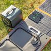 GOFORT Portable Power Station;  550Wh Solar Generator With 600W (Peak 1200W) 110V AC Outlets;  120W 12V DC;  QC3.0&TypeC;  SOS Flashlight;  Backup Pow