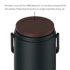 Healter 1.6 Litres Vacuum Insulated Food Flasks for Hot Food;  1600ml Stainless Steel Thermal Soup Container/ Food Jar with 2 inner boxes for Adult;